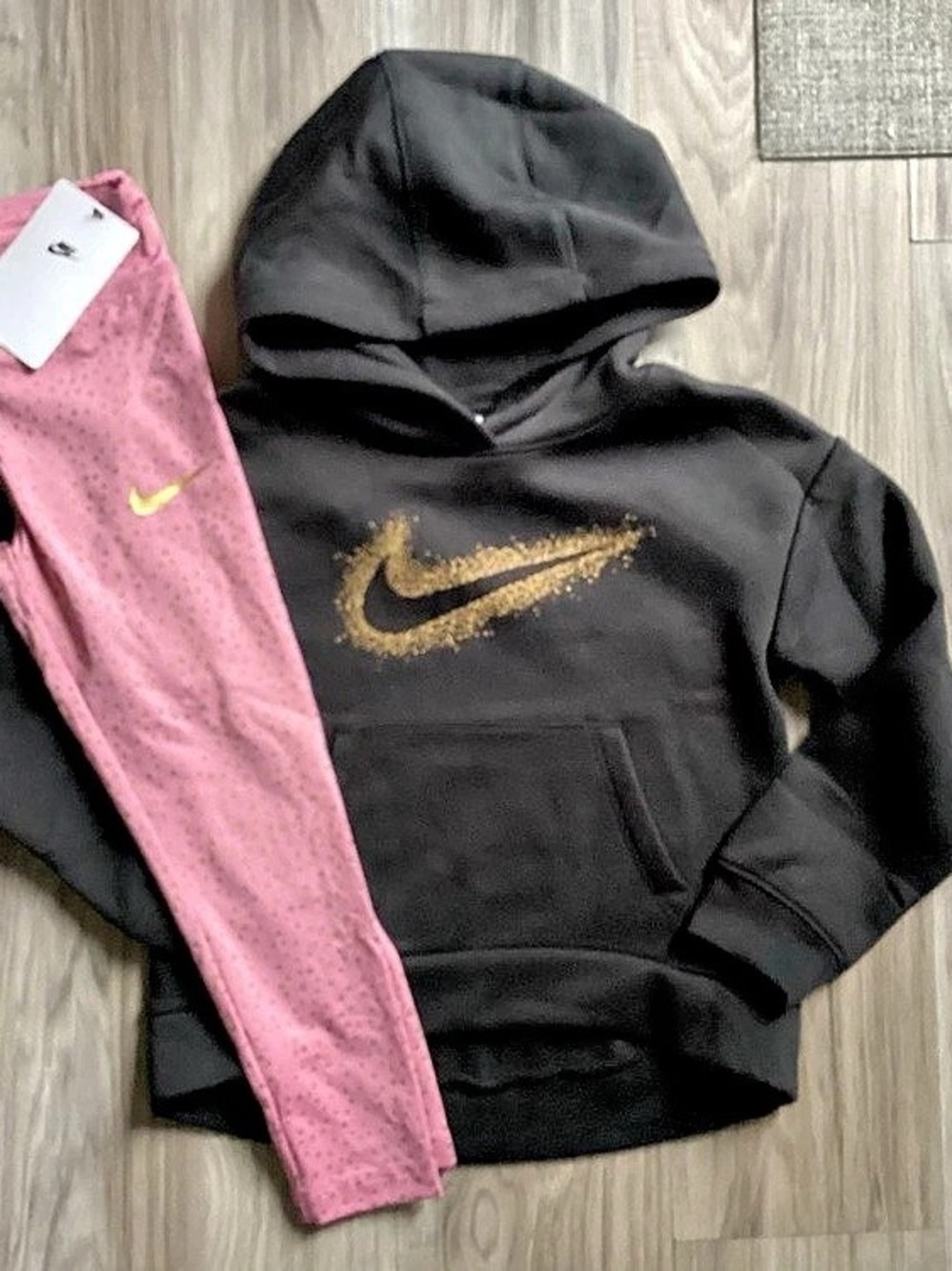 Nike Girls hoodie & leggings outfit size 6X(NWOT/NWT) ~PRICE FIRM, NO OFFERS~